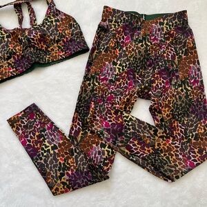 Printed workout set
